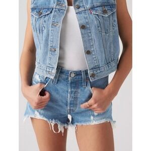 Levi's 501 Classic Cut Off Denim Shorts‎ Oxnard Athens 30 NWT